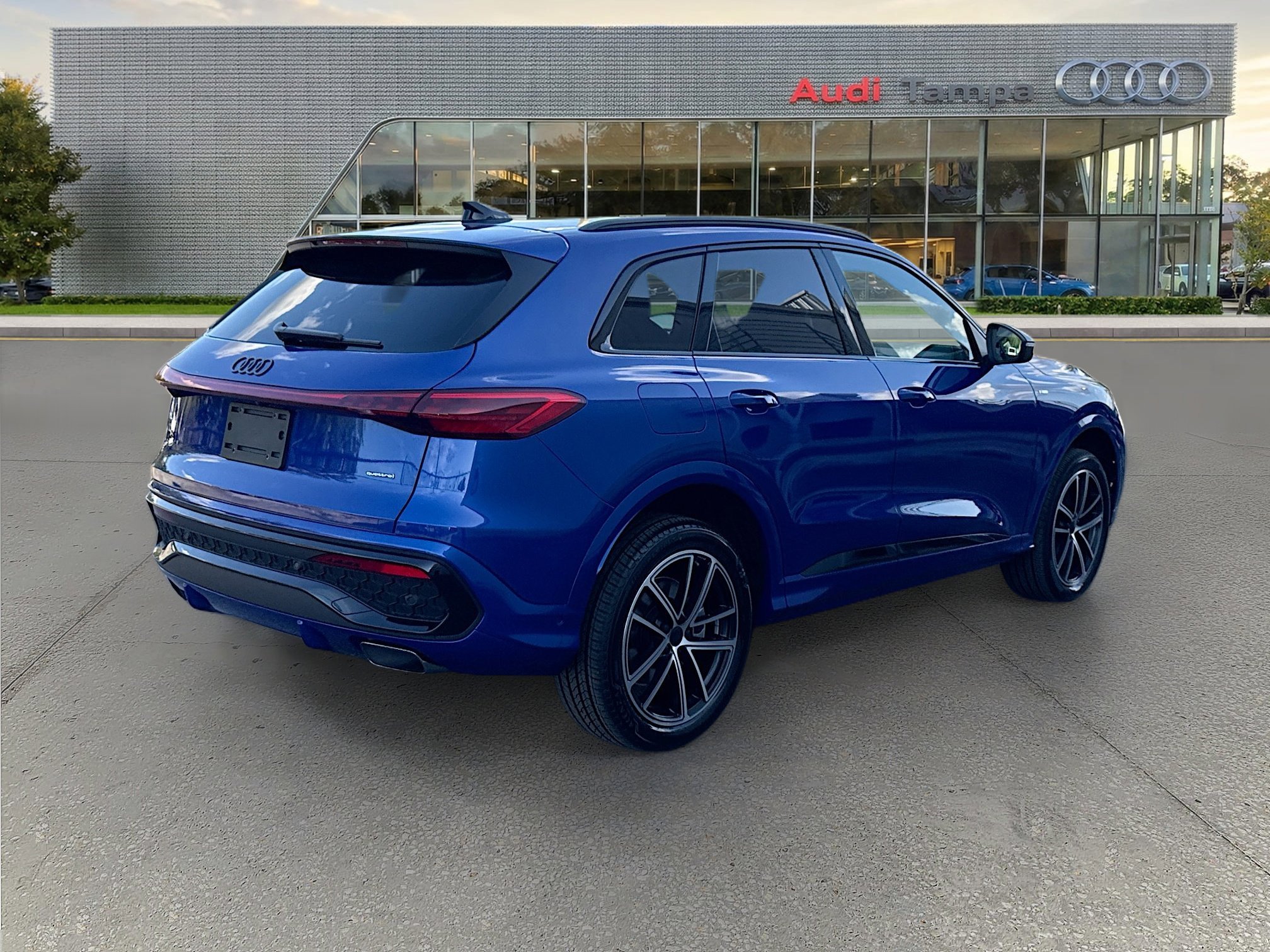 New 2026 Ultra Blue Metallic Audi Premium Plus image 3