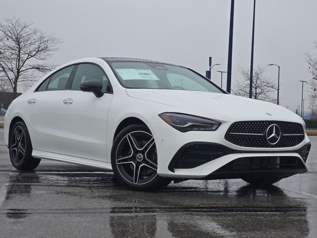 New 2026 Polar White Mercedes-Benz CLA 250 image 2