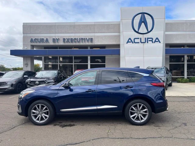 Certified Used 2021 Blue Acura Technology Package image 1