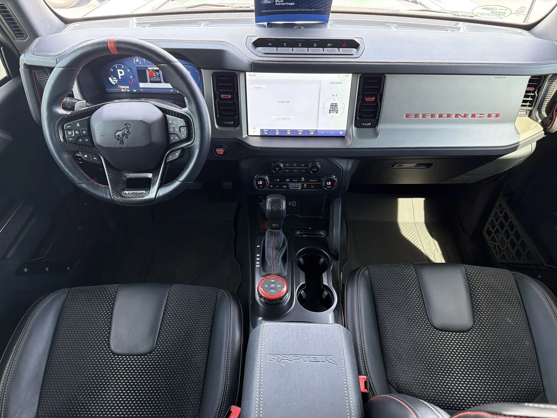 Used 2023 Iconic Silver Metallic Ford Raptor image 2
