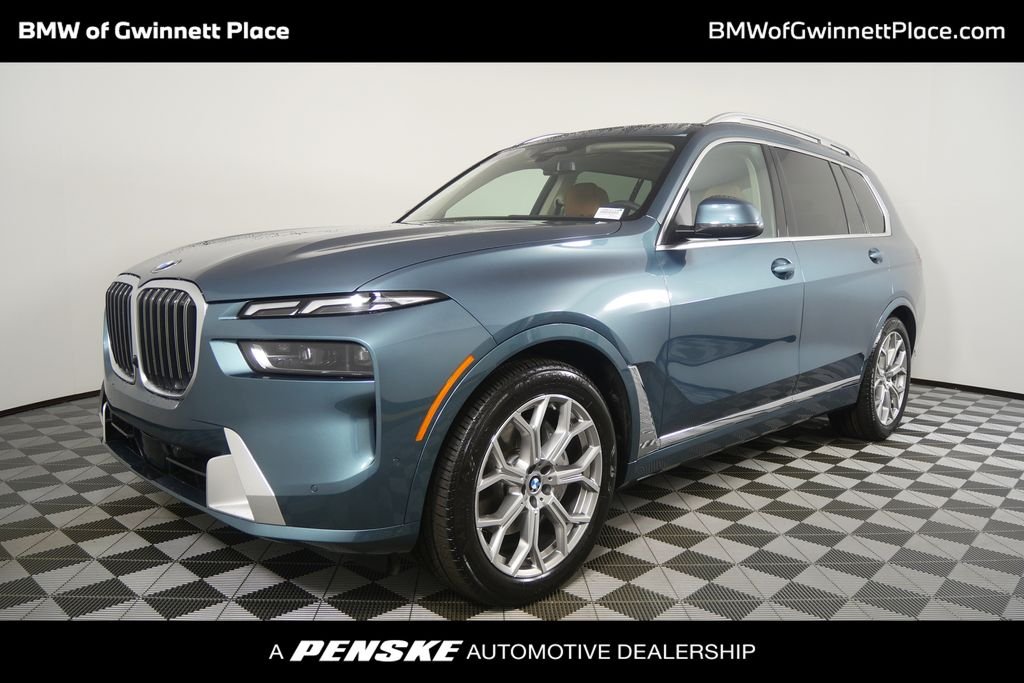 Certified Used 2024 Blue Ridge Mountain Metallic BMW xDrive40i image 1
