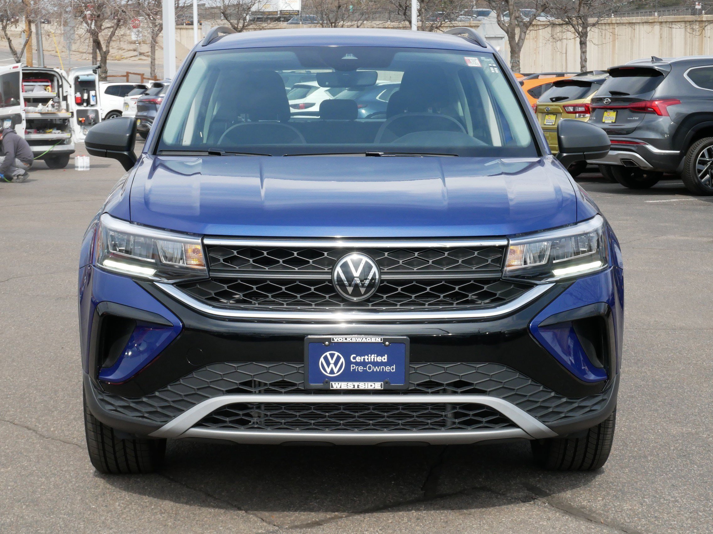 Certified 2023 Volkswagen Taos S with VIN 3VVFX7B26PM347662 for sale in Saint Louis Park, Minnesota