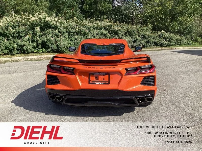 Used 2020 Orange Chevrolet Stingray image 6