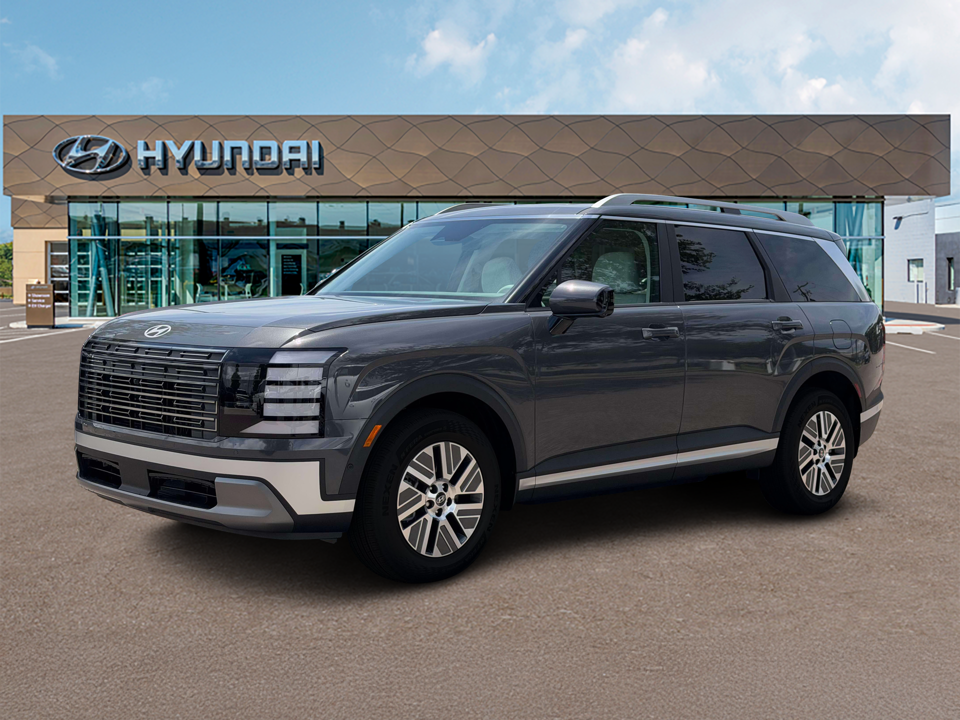New 2027 Gray Hyundai SEL Premium 8P image 2