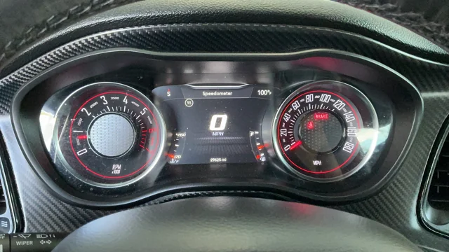 Used 2020 Blue Dodge R/T Scat Pack Widebody image 14
