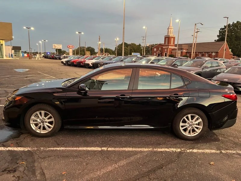 Used 2025 Black Toyota LE image 3