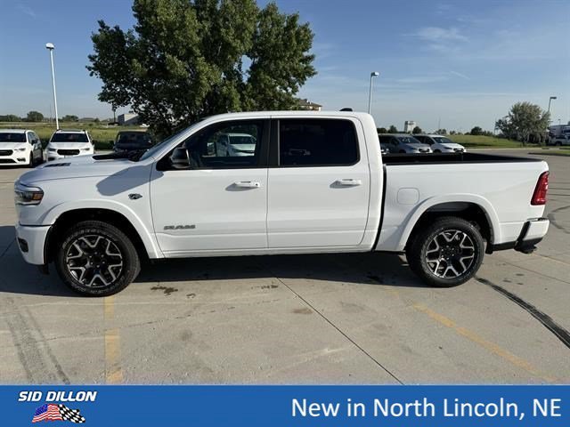 New 2026 Bright White Clear-Coat Exterior Paint RAM Laramie image 2