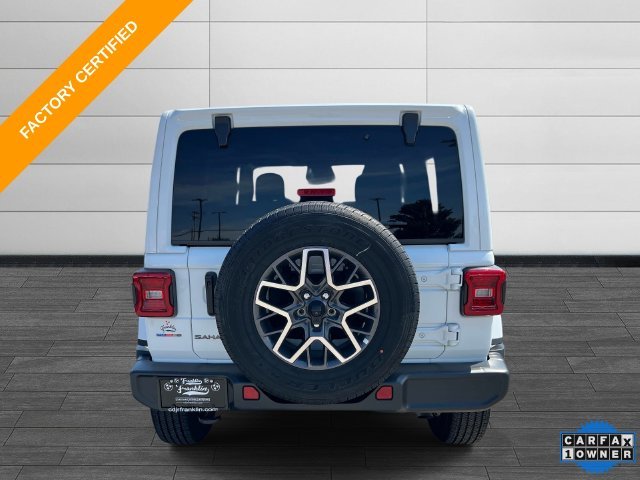Certified Used 2026 White Jeep Sahara image 5