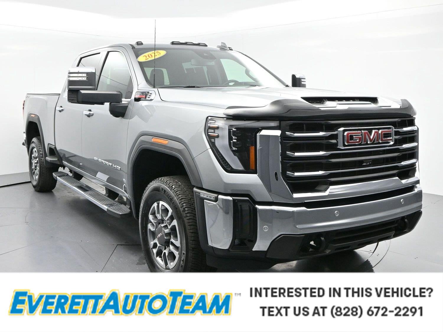 Sterling Metallic 2025 GMC Sierra 2500HD Pickup Truck Four-Wheel Drive 
