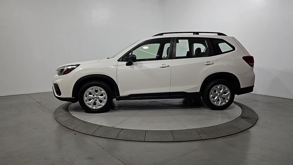 Used 2021 White Subaru Base image 2