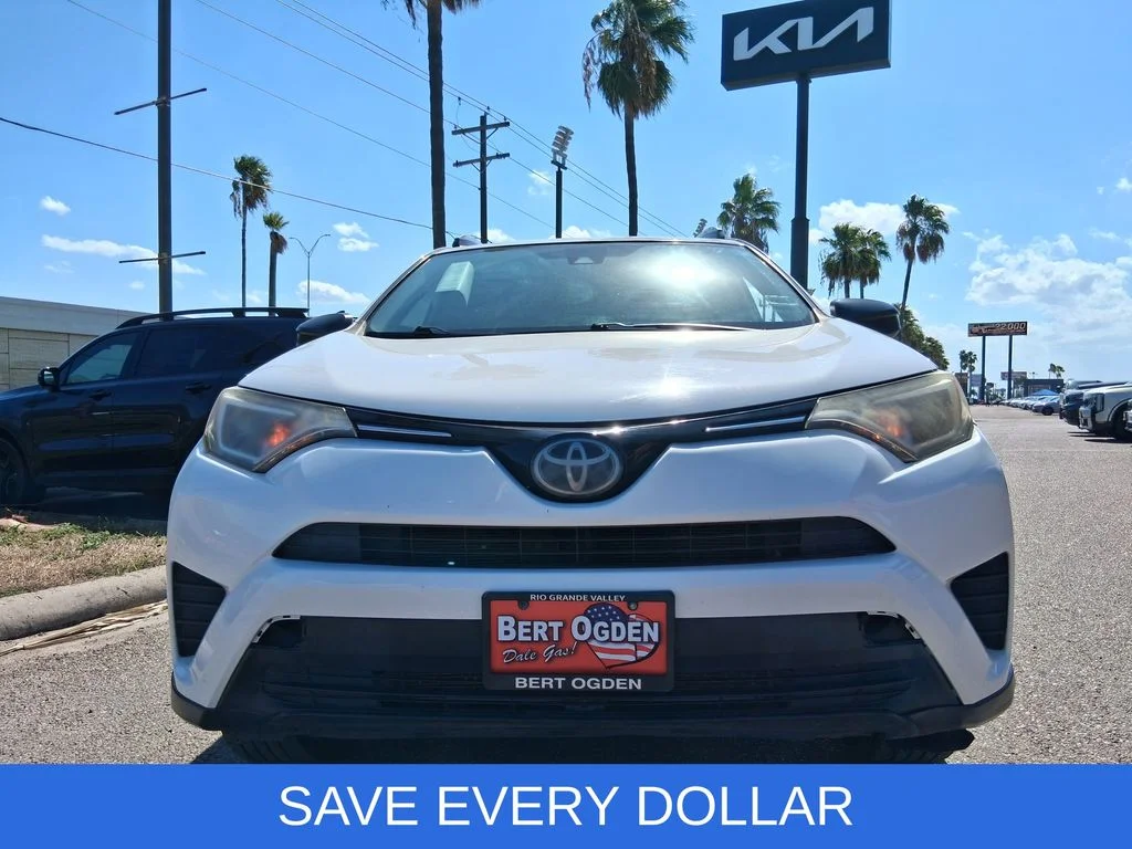 Used 2018 White Toyota LE image 2