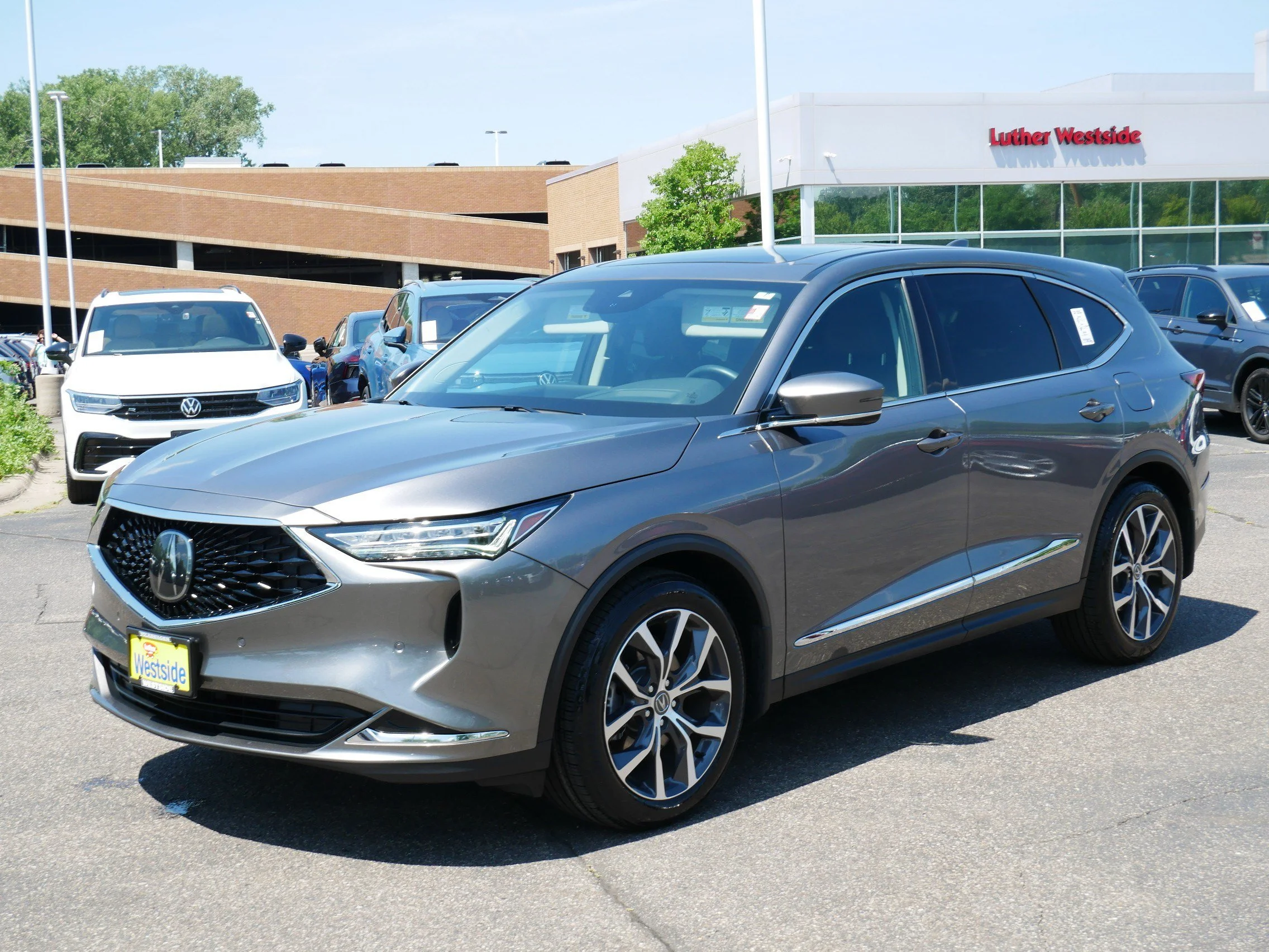 Used 2023 Liquid Carbon Metallic Acura w/Technology Package image 3