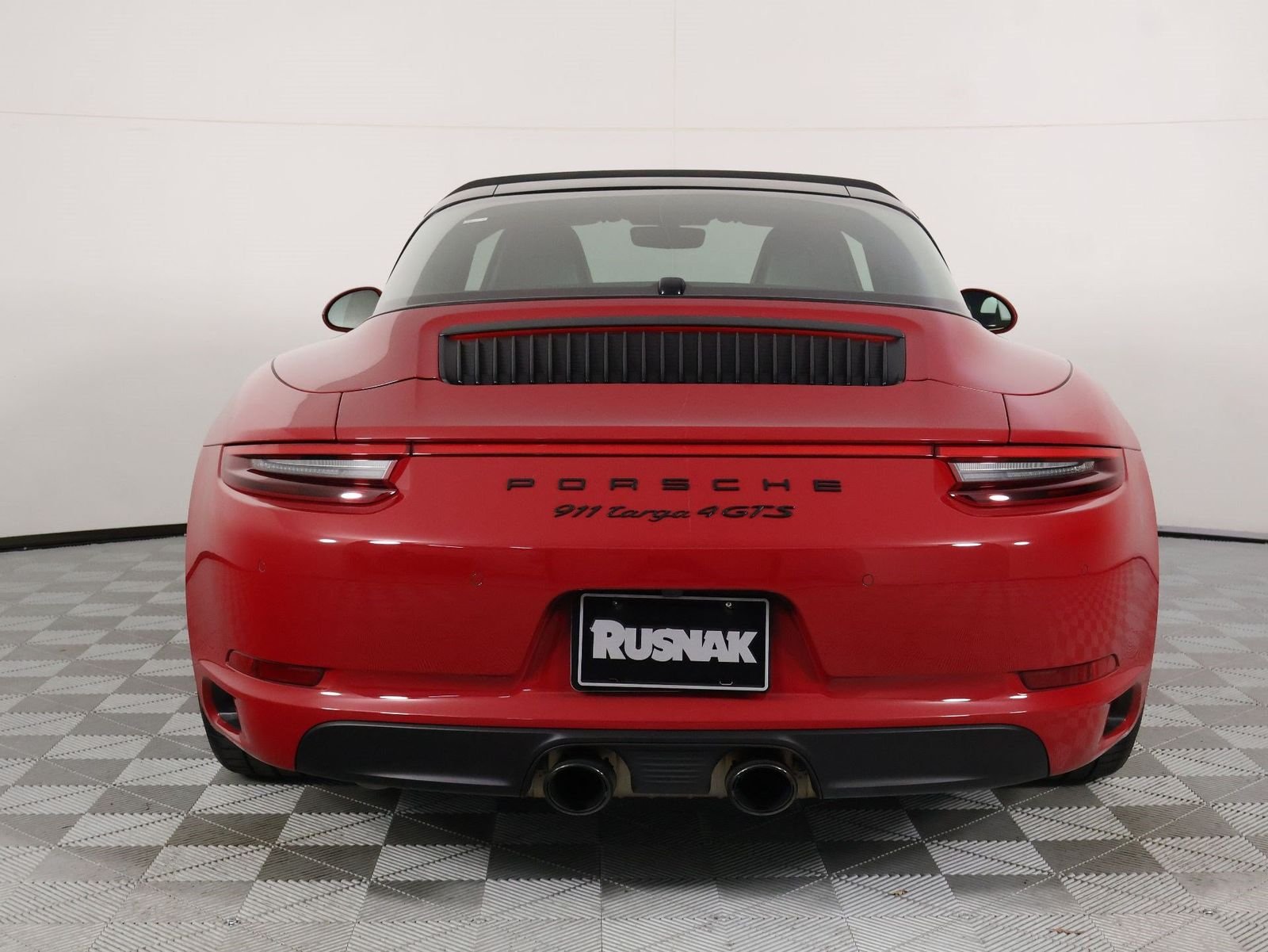Certified Used 2019 Carmine Red Porsche Targa 4 GTS image 6