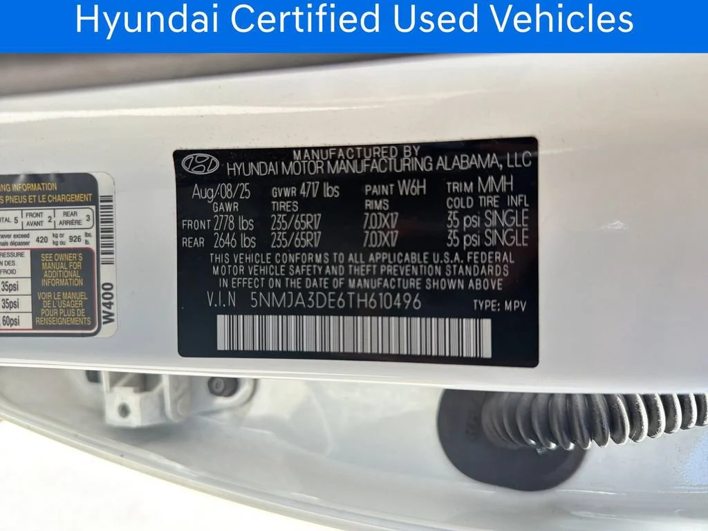 Certified Pre-Owned 2026 Hyundai Tucson SE