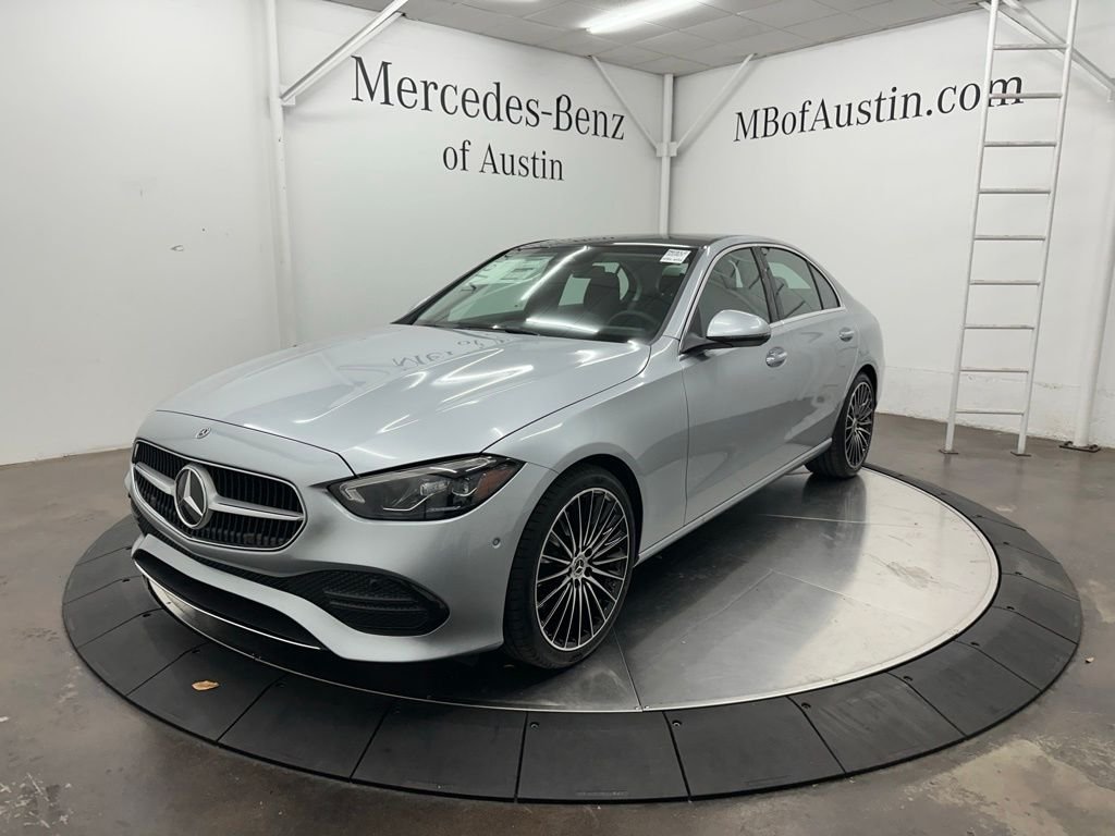 New 2026 Cirrus Silver Metallic Mercedes-Benz C 300 image 3