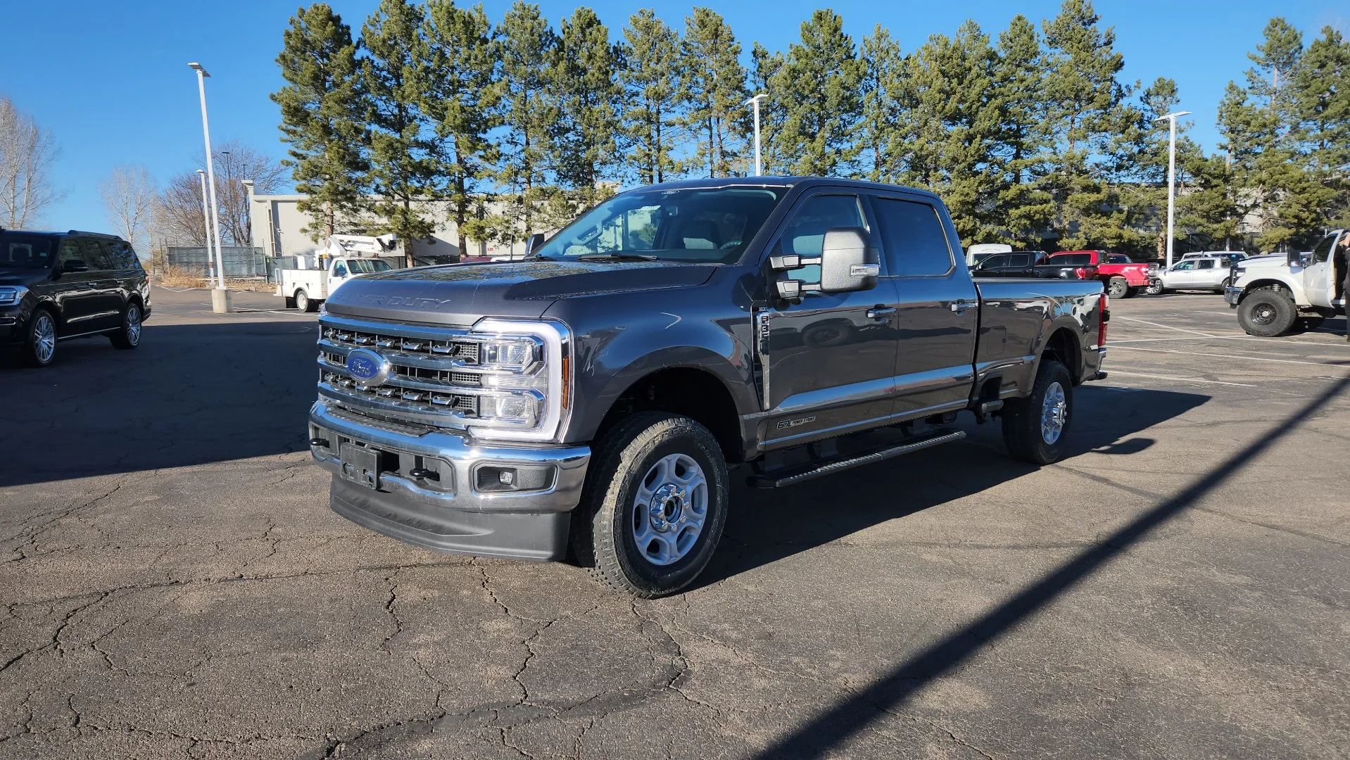 New 2026 Carbonized Gray Metallic Ford XLT image 2