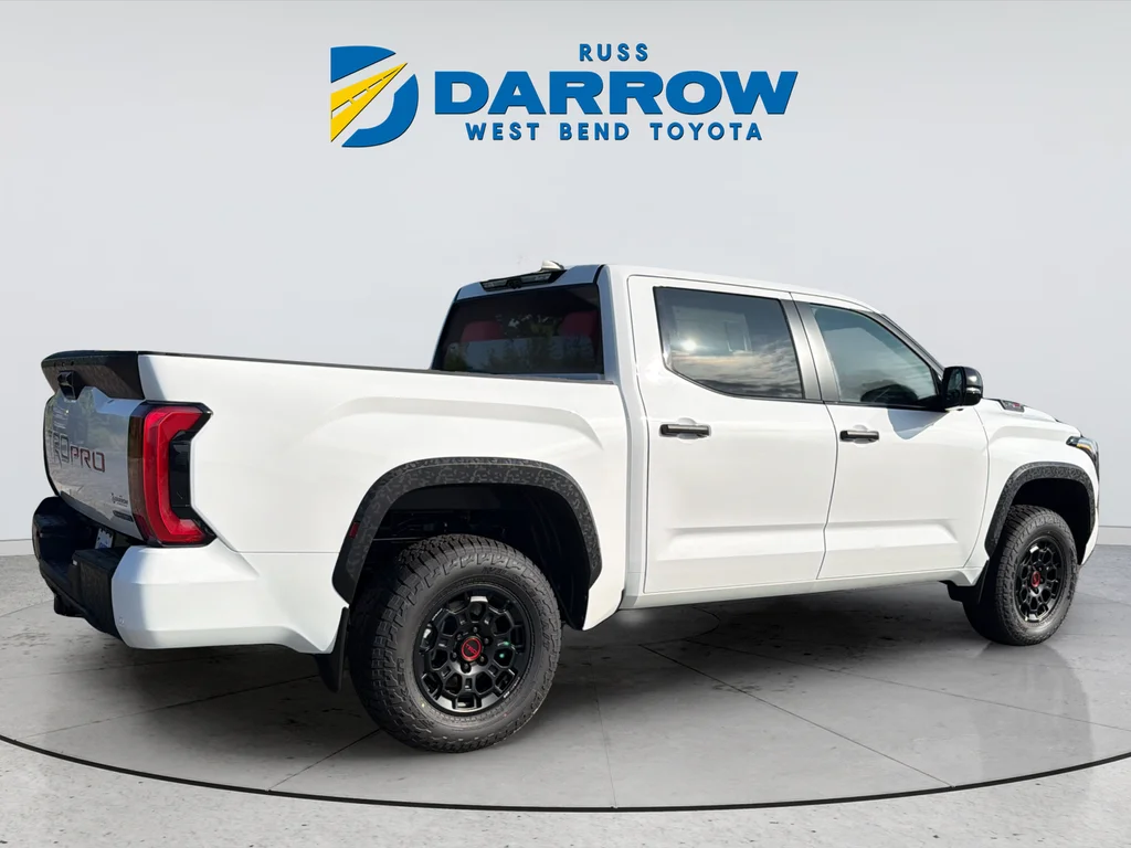 New 2026 White Toyota TRD PRO 4 WHEEL DRIVE image 5