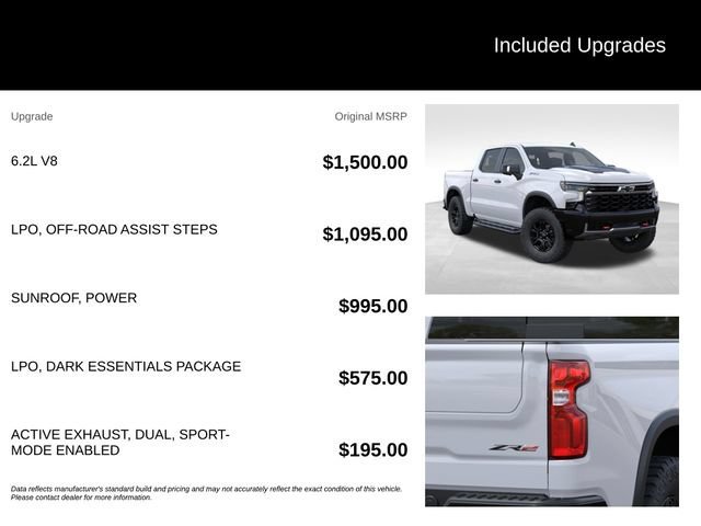 New 2026 Summit White Chevrolet ZR2 image 6