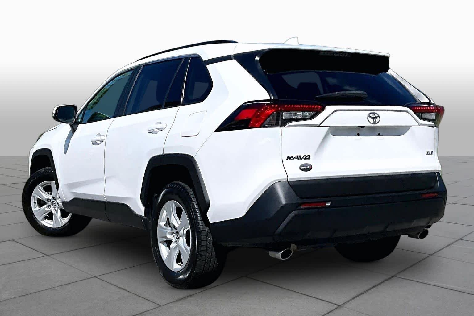 Used 2021 Super White Toyota XLE image 12