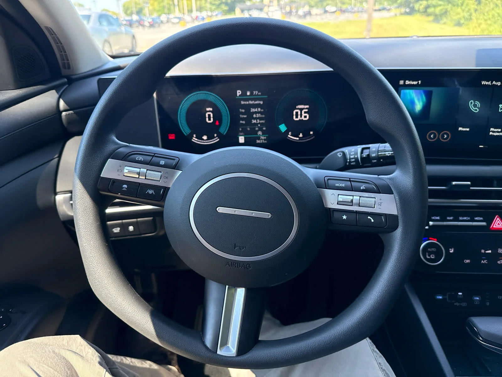 Used 2025 Serenity White Pearl Hyundai SEL image 18