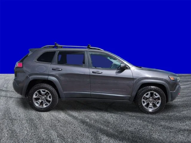 Used 2019 Granite Crystal Clearcoat Metallic Jeep Trailhawk image 3