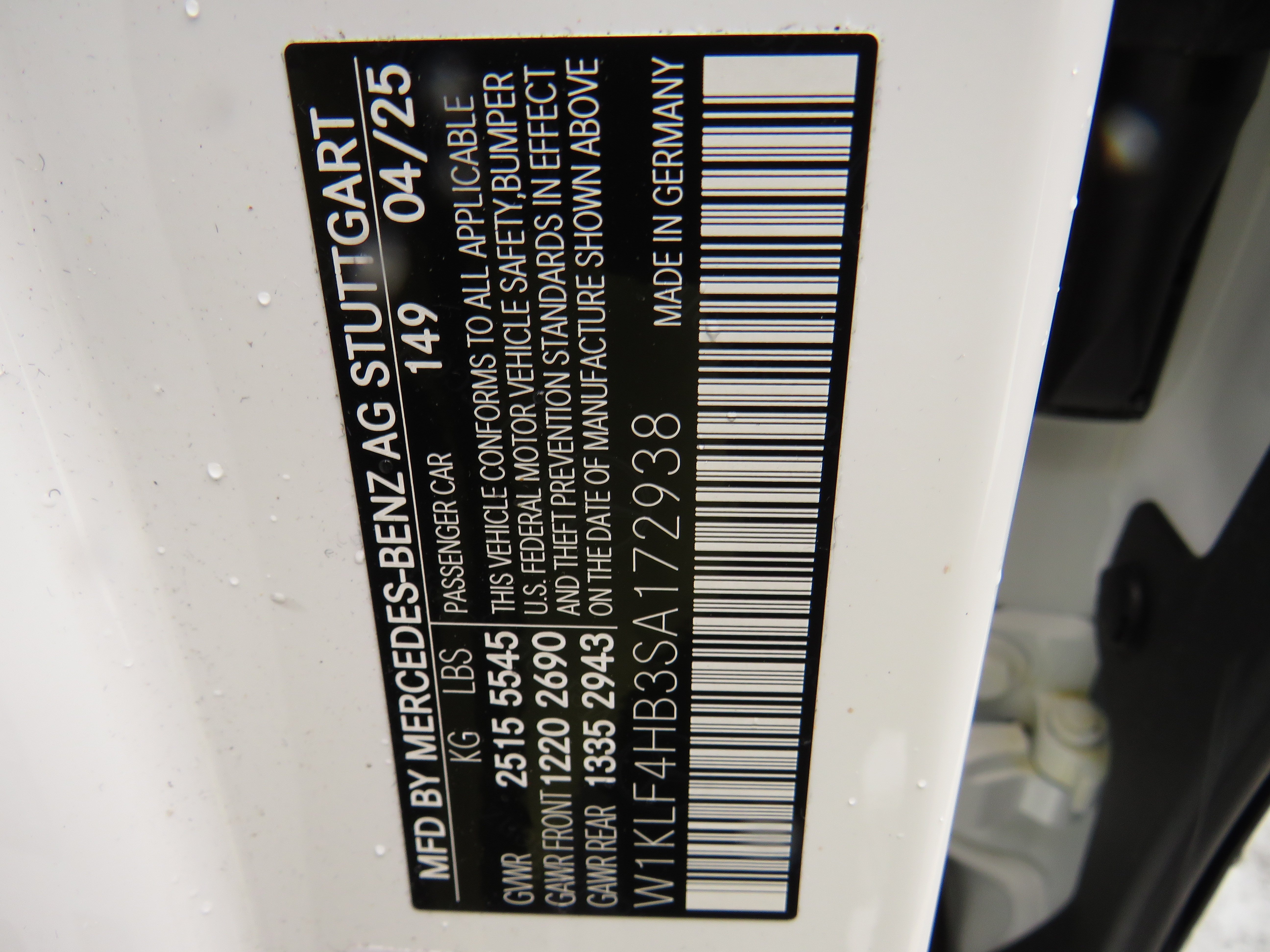 Certified Used 2025 Polar White Mercedes-Benz E 350 4MATIC® image 2