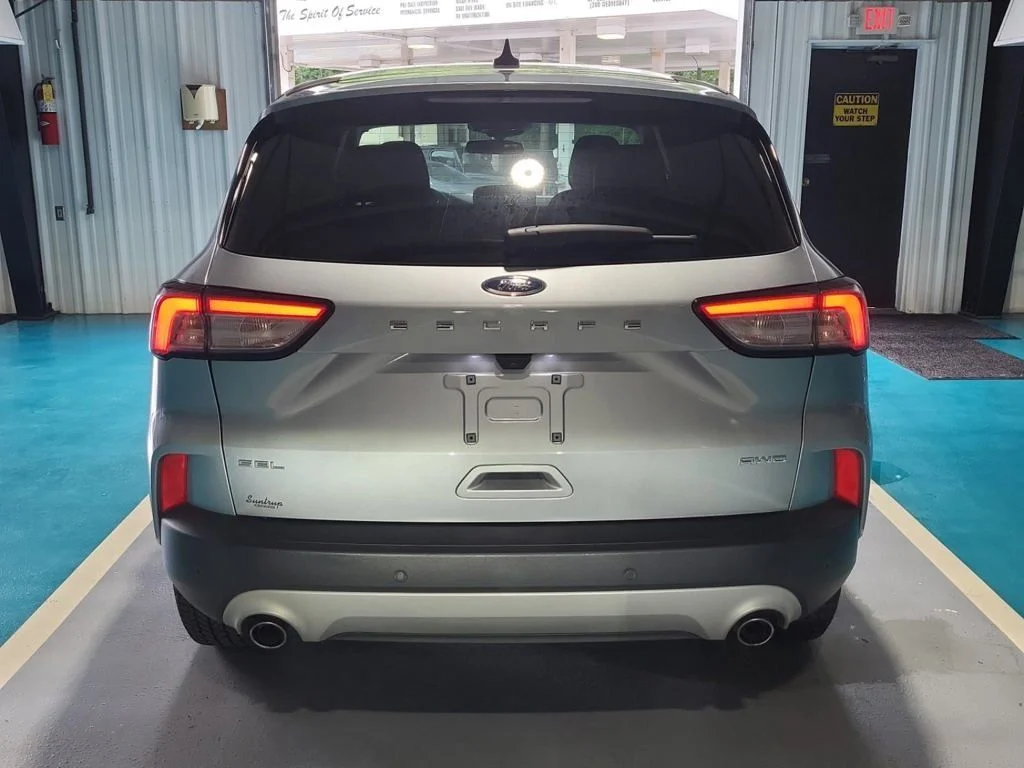 Certified Used 2022 Silver Ford SEL image 12
