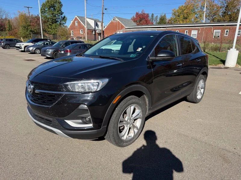 Used 2022 Black Buick Preferred image 2