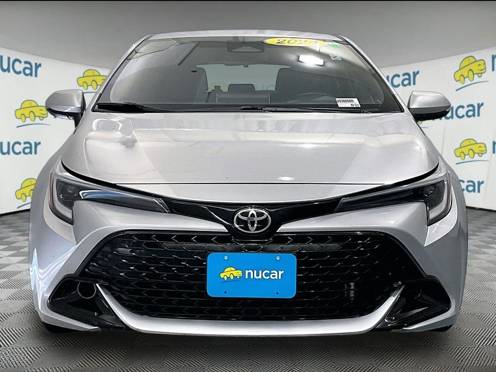 Used 2024 Classic Silver Metallic Toyota SE image 2