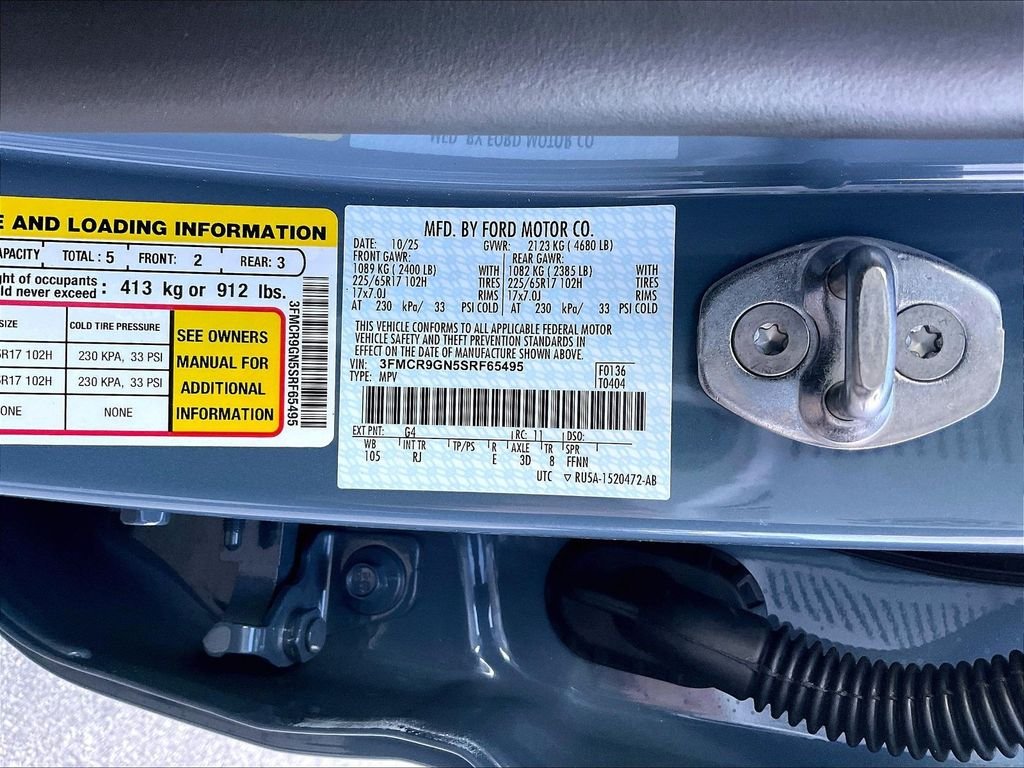 New 2025 Azure Gray Metallic Ford Heritage image 16