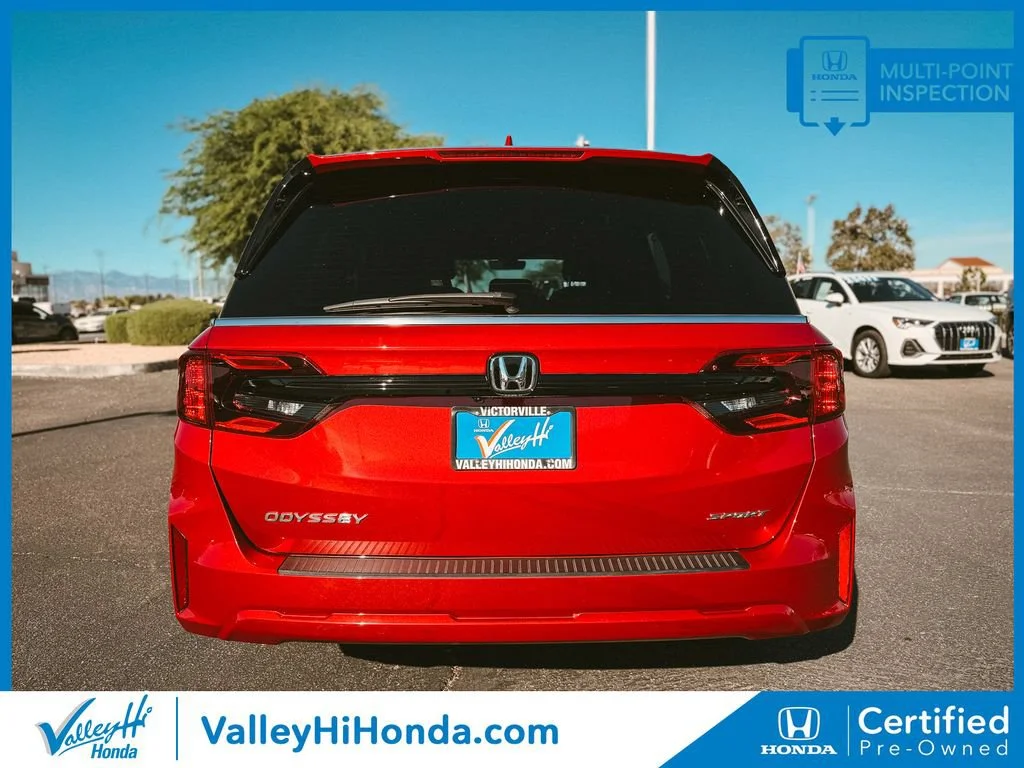 Certified Used 2025 Radiant Red Metallic II Honda SPORT-L image 47