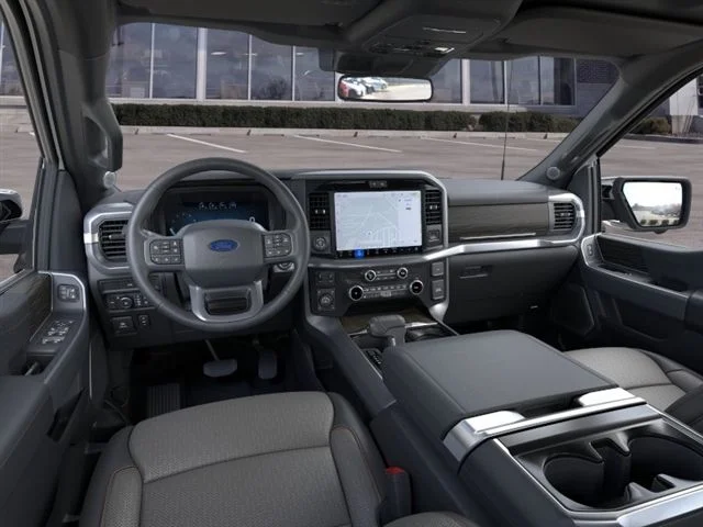 New 2026 Star White Metallic Tri-Coat Ford Lariat image 9