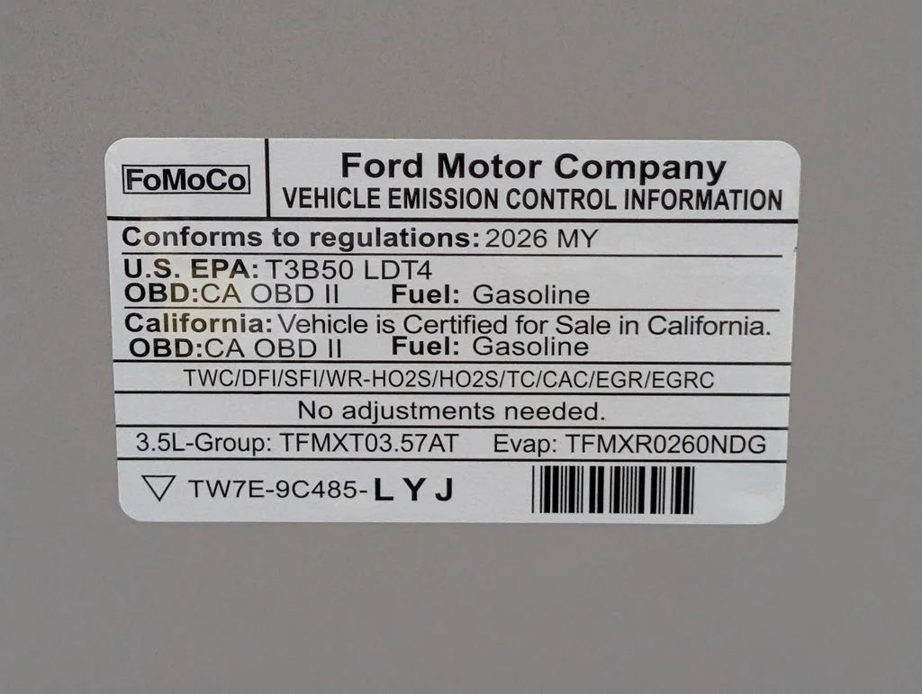 New 2026 Iconic Silver Metallic Ford XLT image 32