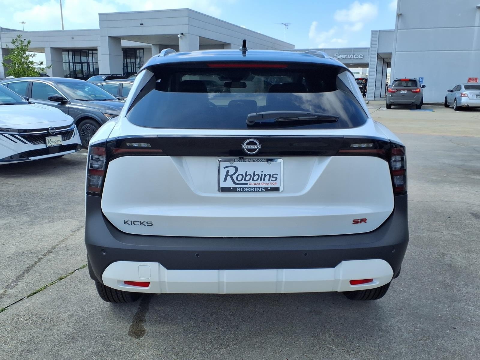 2026 Nissan Kicks SR White at Robbins Nissan