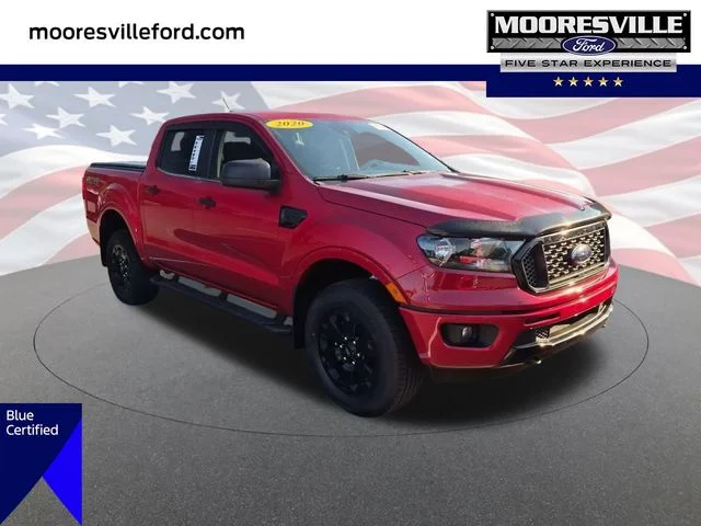 Used 2020 Red Ford XLT image 1