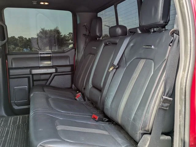 Used 2022 Rapid Red Metallic Tinted Clearcoat Ford Platinum image 10