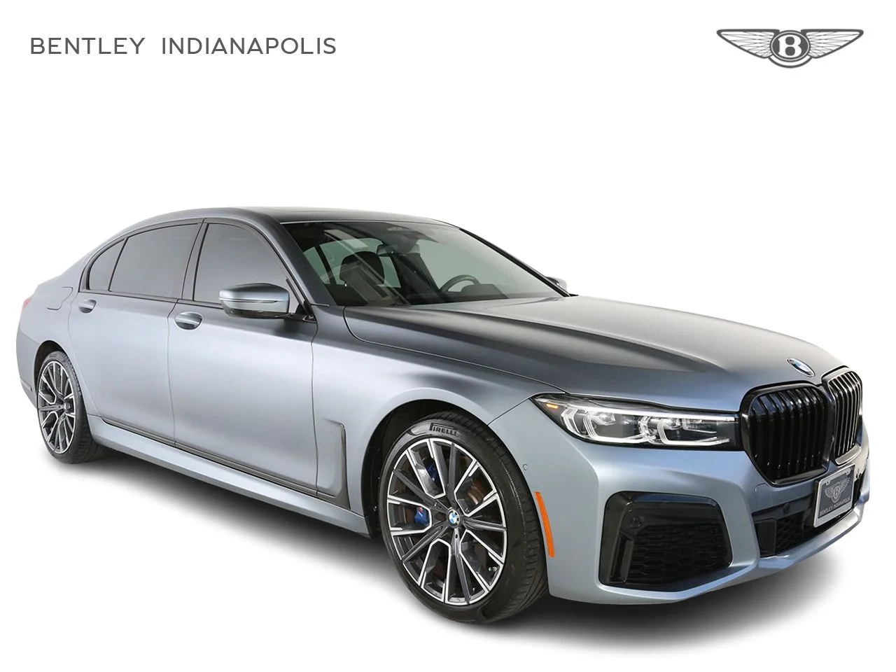Used 2022 Blue BMW 750i xDrive image 1