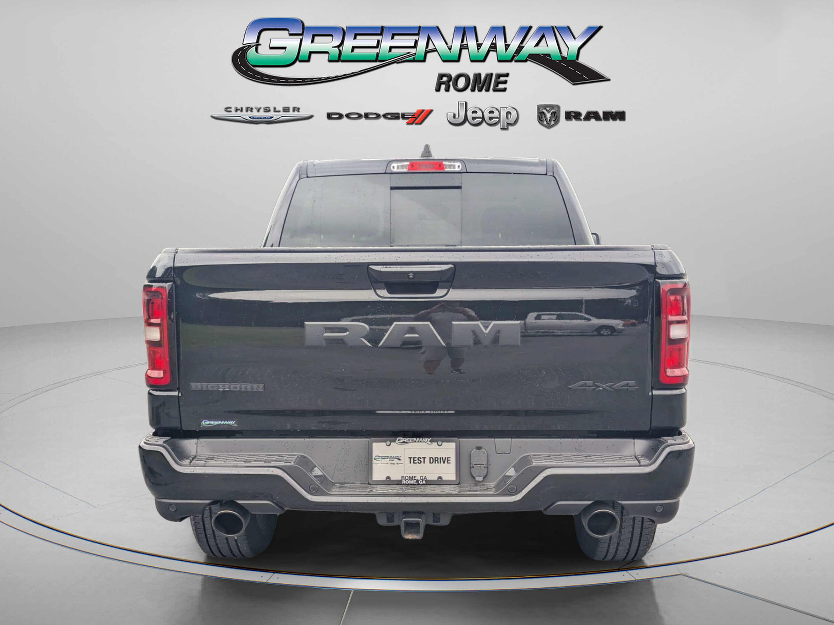 New 2026 Diamond Black Crystal Pearlcoat RAM Big Horn image 7