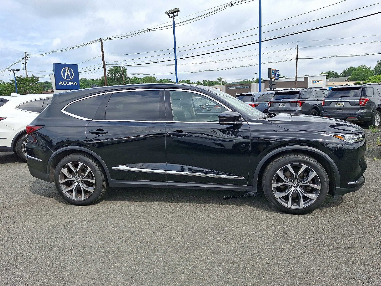 Certified Used 2023 Majestic Black Pearl Acura SH-AWD TECH image 8