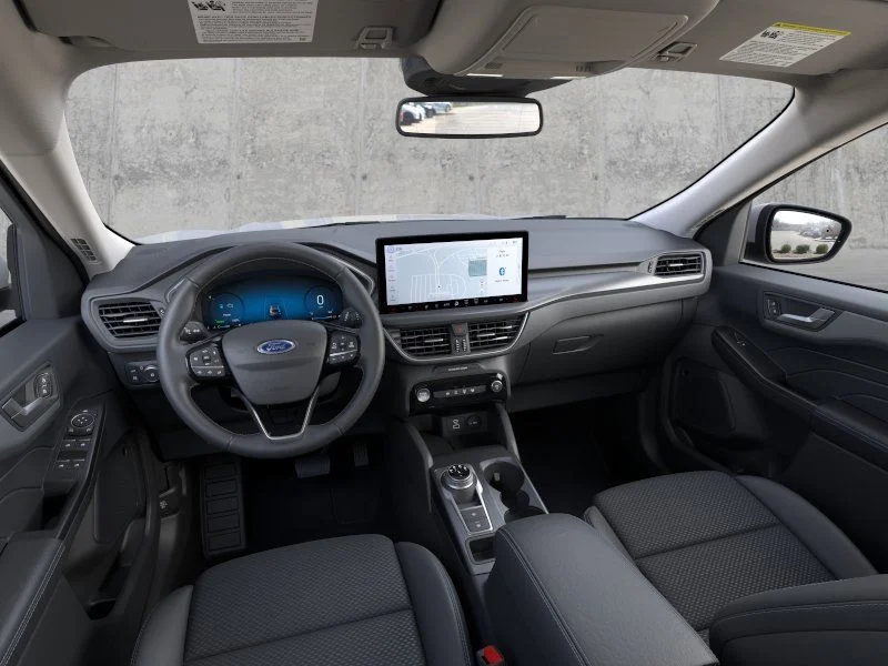 New 2025 Space Silver Metallic Ford Plug-in Hybrid image 9