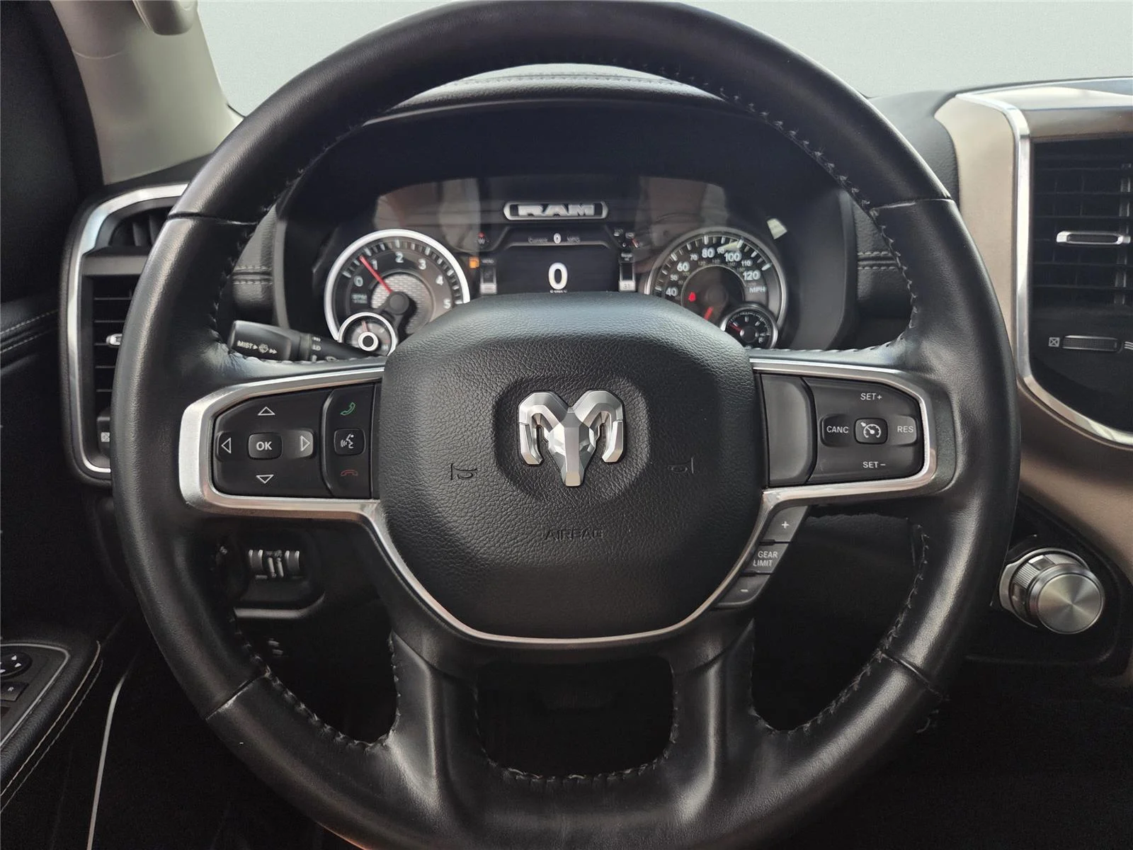 Used 2022 Bright White Clearcoat Ram Laramie image 25