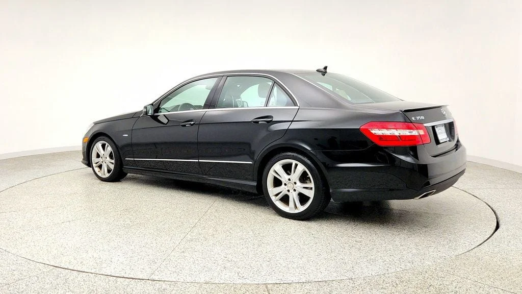 Used 2012 Black Mercedes-Benz E350 4MATIC® image 7