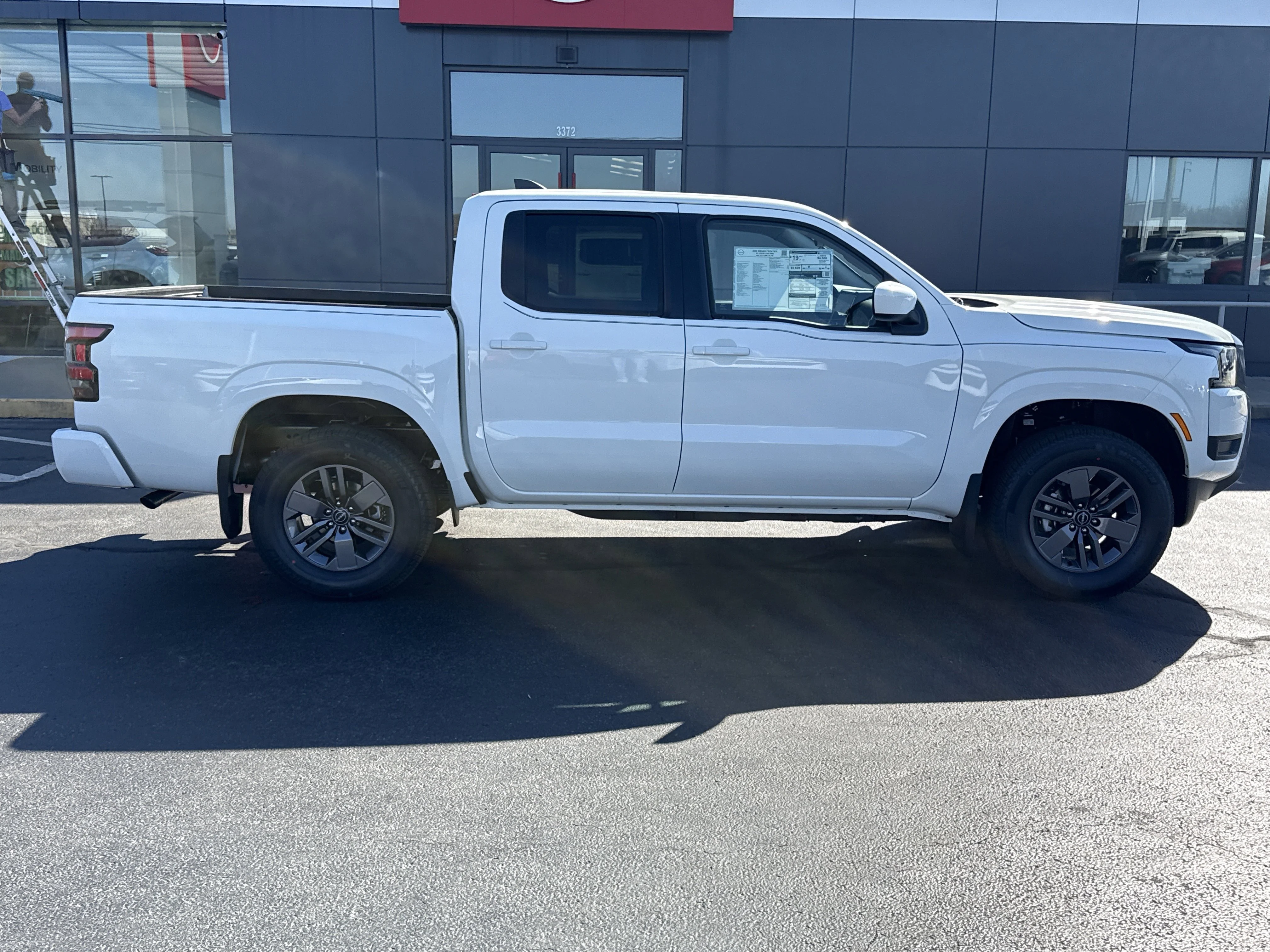New 2026 Glacier White Nissan SV 4WD image 2