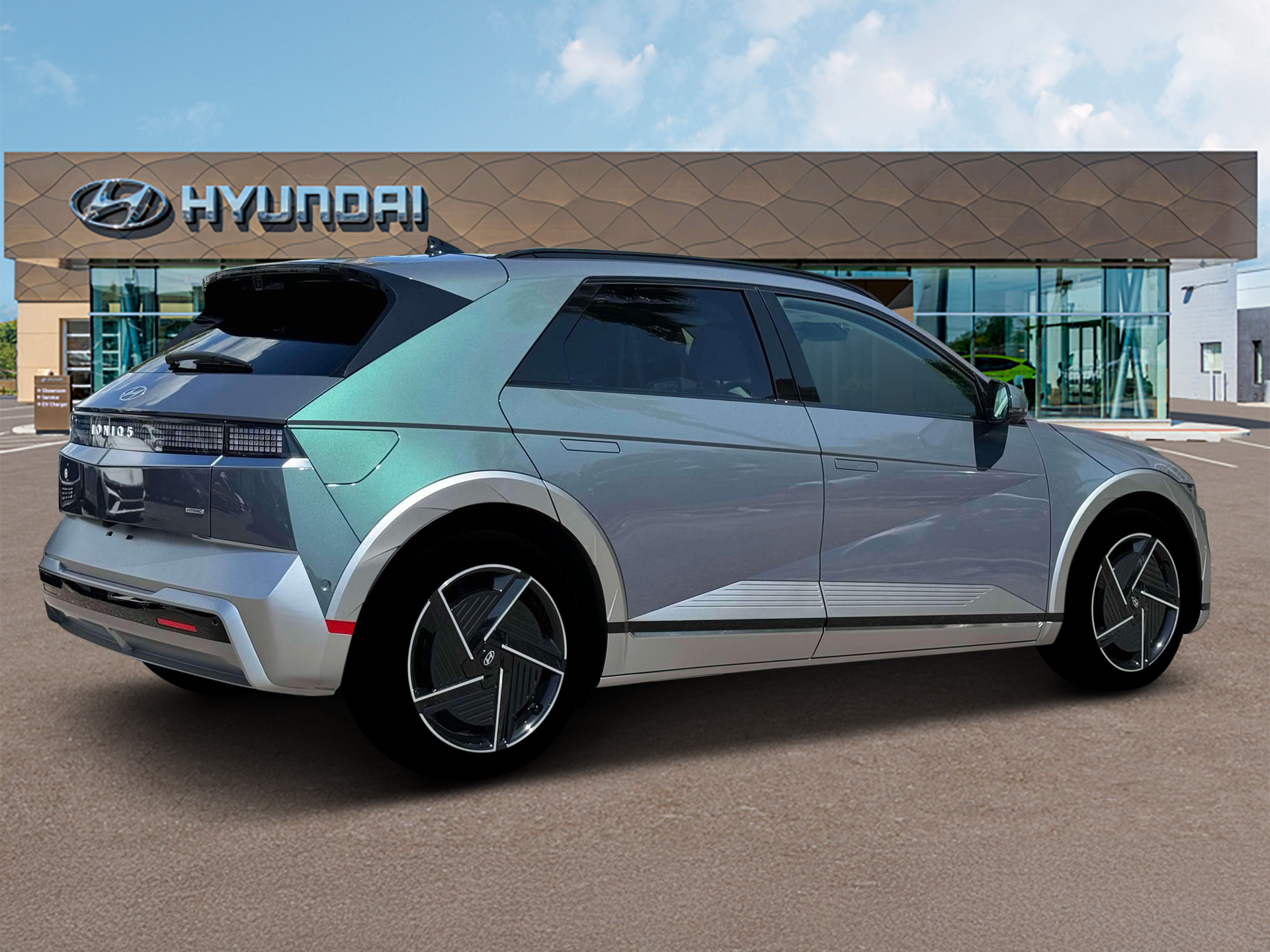New 2025 Digital Teal Hyundai Limited image 8