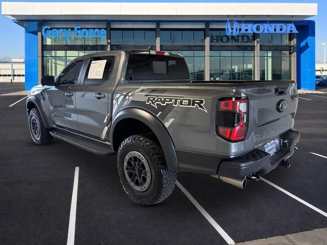 Used 2025 Gray Metallic Ford Raptor image 3