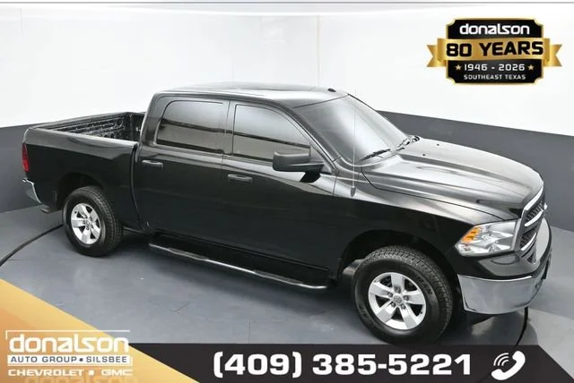 Used 2021 Diamond Black Crystal Pearlcoat Ram Tradesman image 18