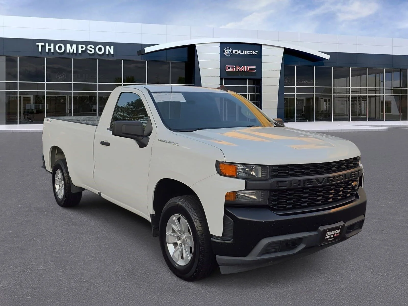 Used 2021 SUMMIT WHITE Chevrolet Work Truck image 1