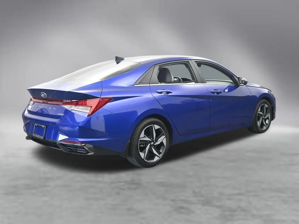 Used 2023 Blue Hyundai Limited image 7