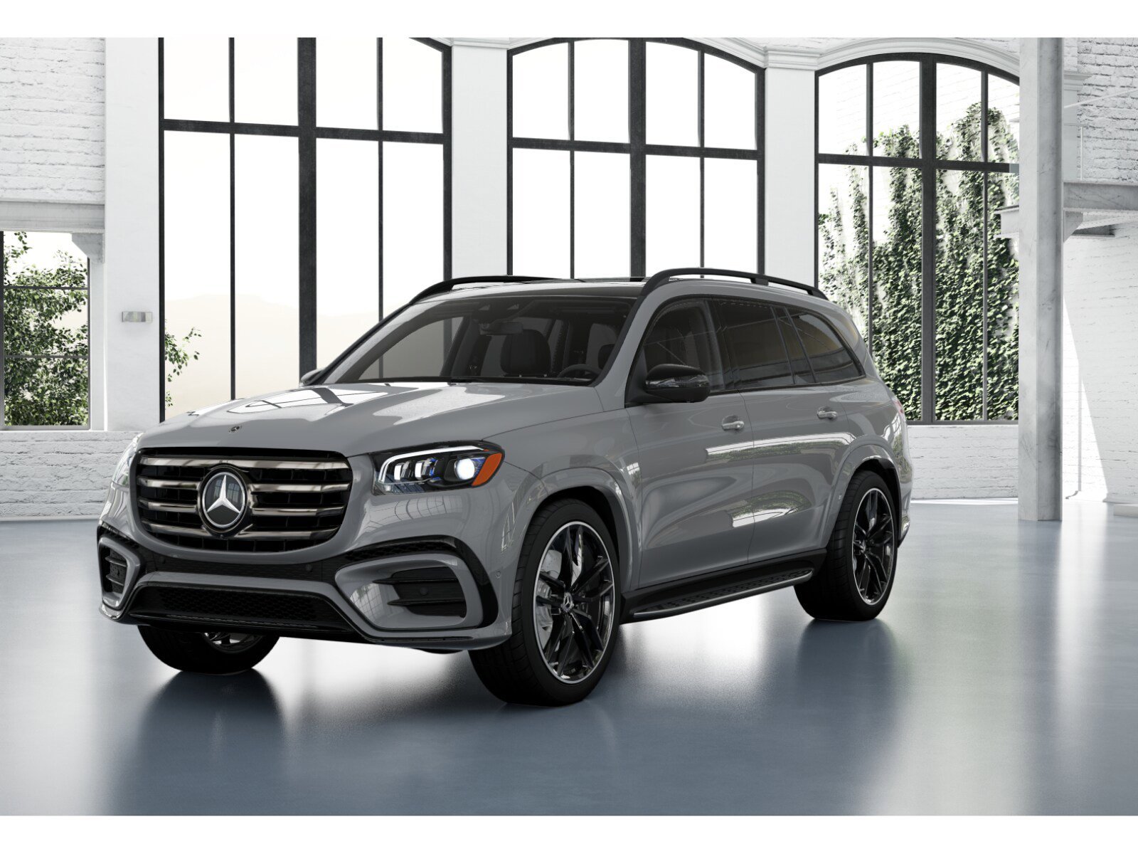 Certified Used 2024 MANUFAKTUR Alpine Grey Mercedes-Benz GLS 580 image 14