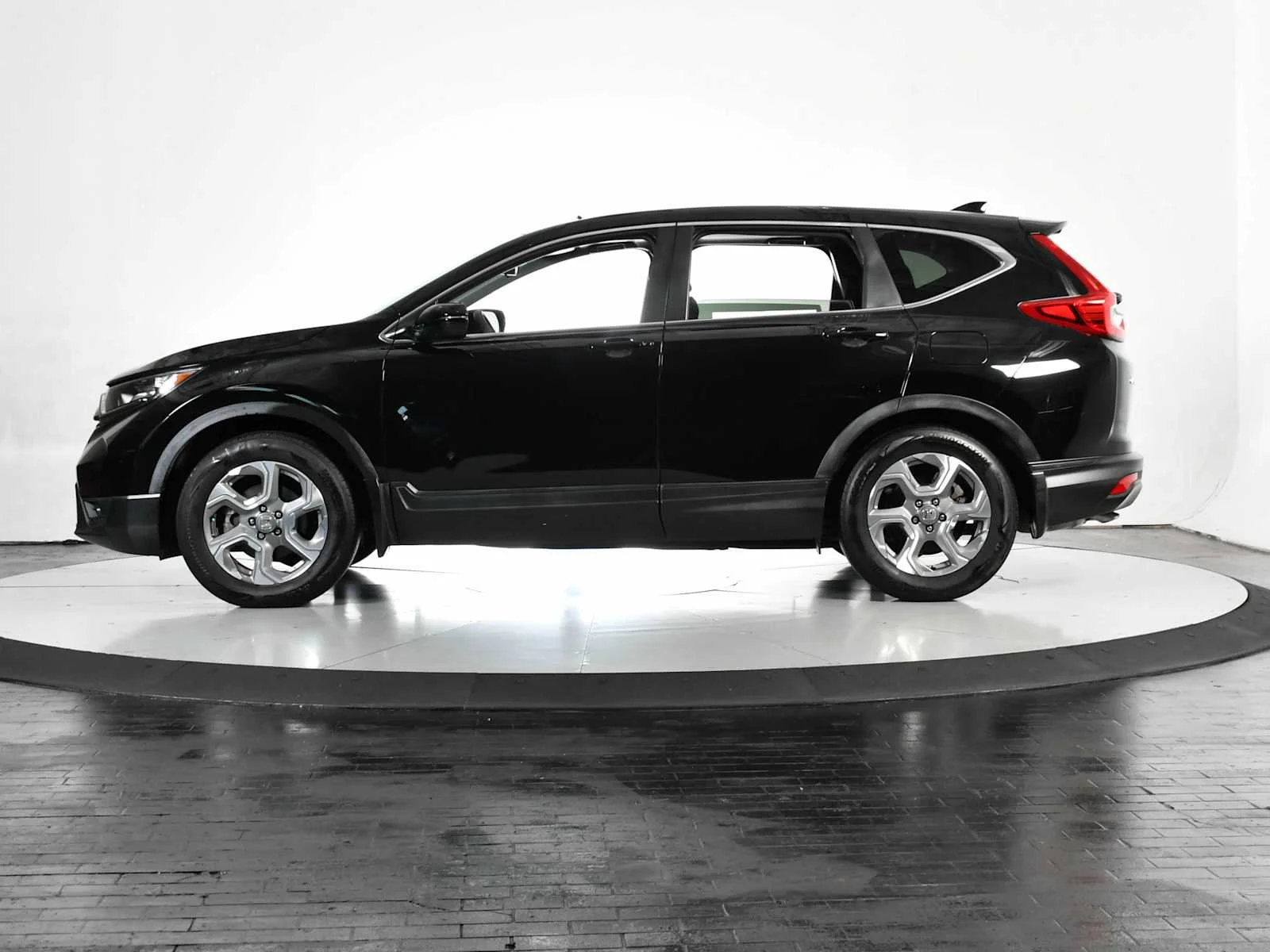 Used 2017 Crystal Black Pearl Honda EX image 2